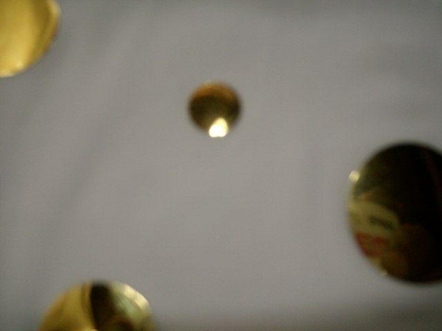 8.White Gold Foil Bubbles